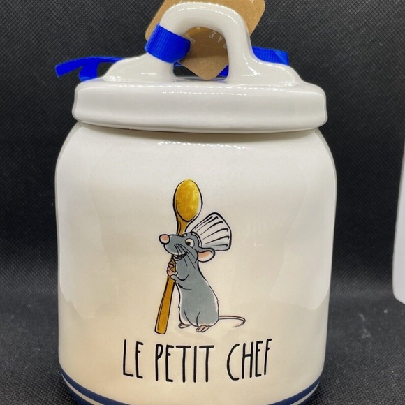 Rae Dunn Other - Rae Dunn Magenta Ceramic 6" Ratatouille Canister Le Petit Chef NWT
